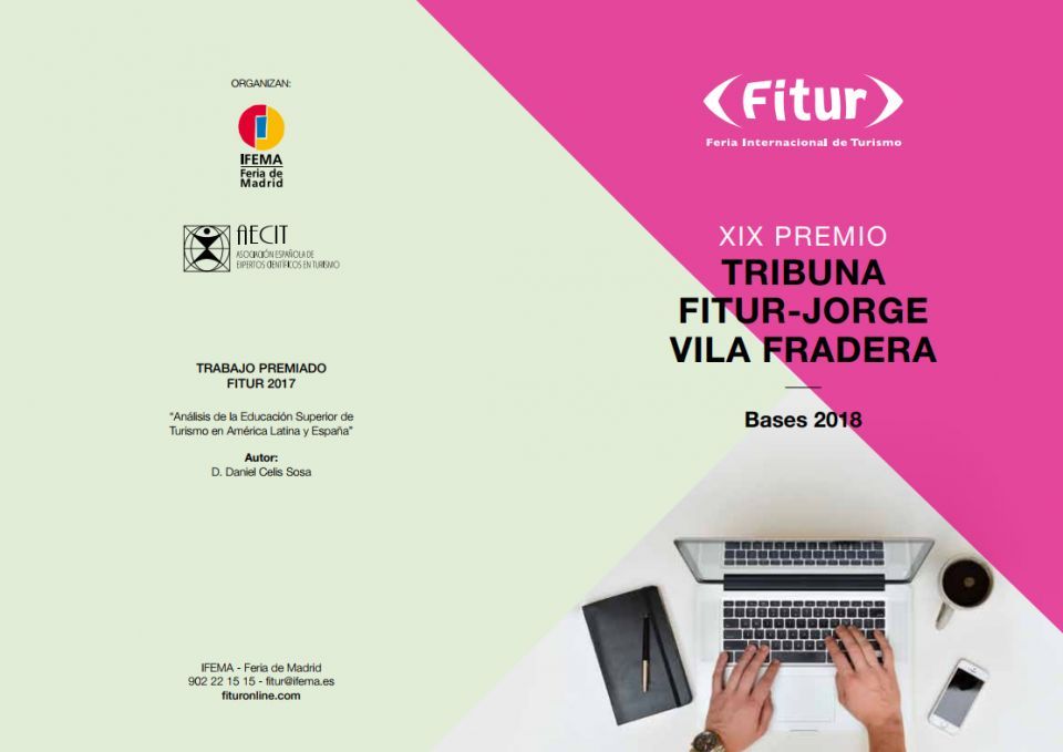 XIX PREMIO TRIBUNA FITUR-JORGE VILA FRADERA 2018